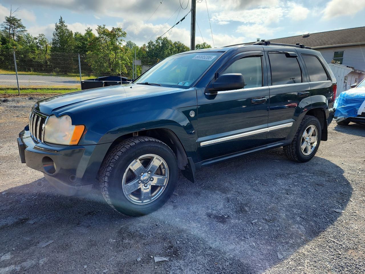 2005 Jeep Grand Cherokee Limited Green vin: 1J4HR58N65C503280
