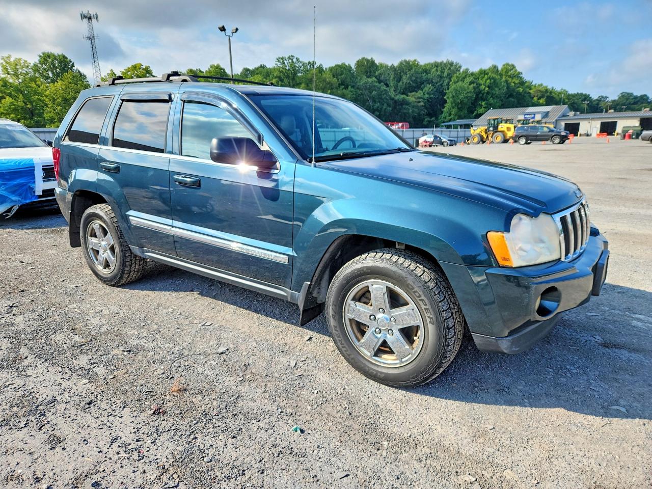 2005 Jeep Grand Cherokee Limited Green vin: 1J4HR58N65C503280