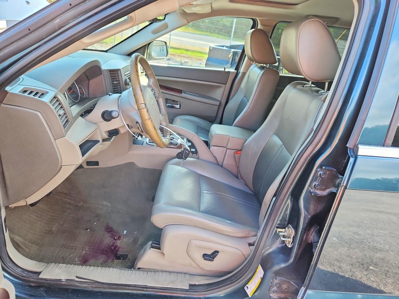 2005 Jeep Grand Cherokee Limited Green vin: 1J4HR58N65C503280