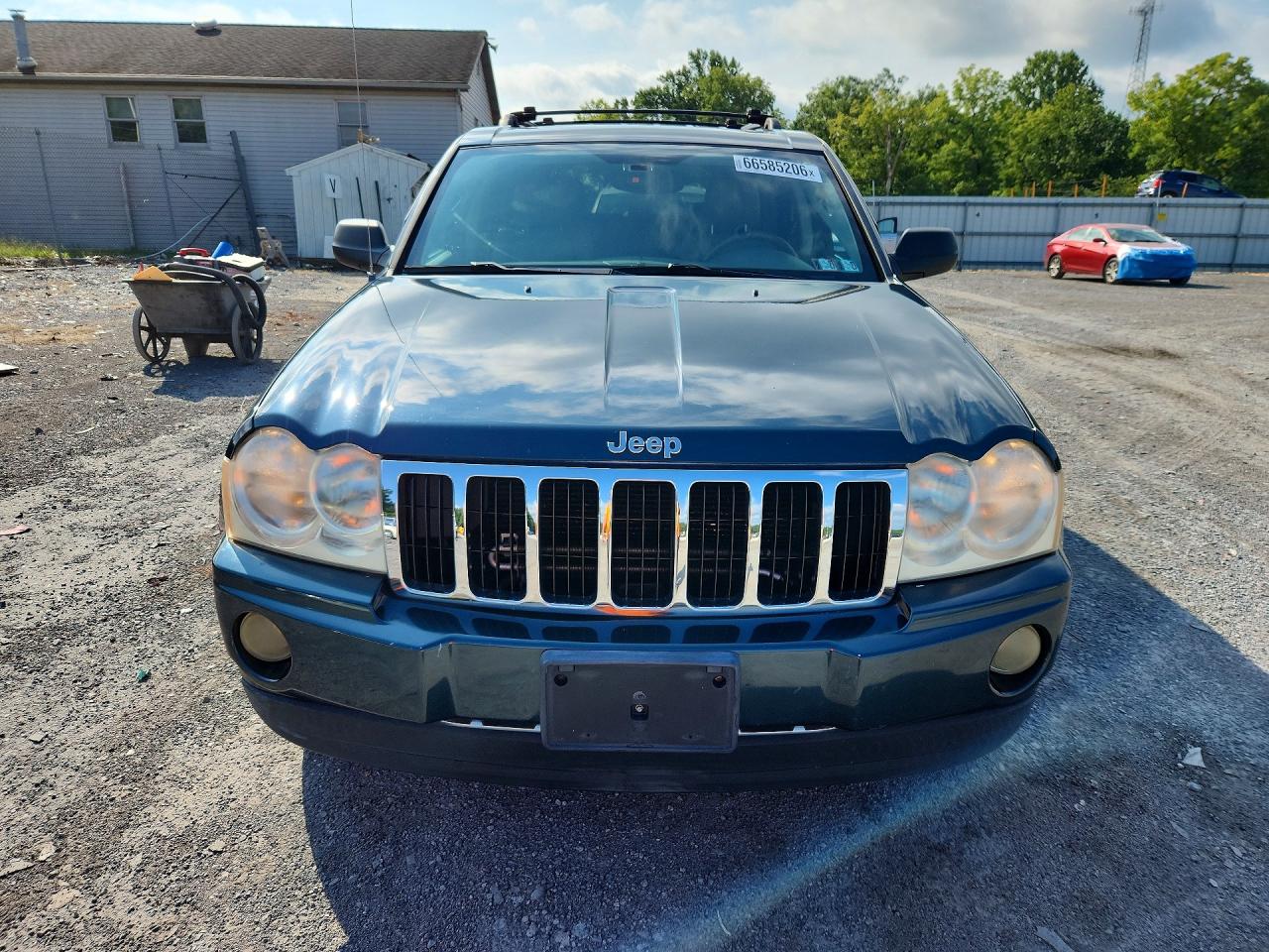 2005 Jeep Grand Cherokee Limited Green vin: 1J4HR58N65C503280