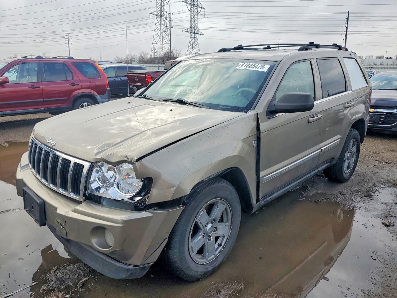 2005 Jeep Grand Cherokee Limited Tan vin: 1J4HR58N75C523263