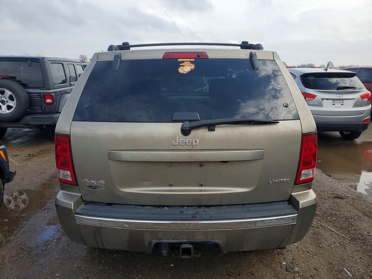 2005 Jeep Grand Cherokee Limited Tan vin: 1J4HR58N75C523263