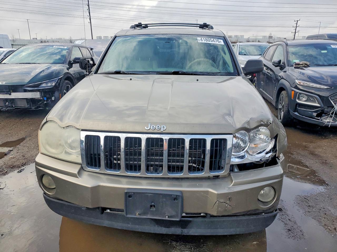 2005 Jeep Grand Cherokee Limited Tan vin: 1J4HR58N75C523263