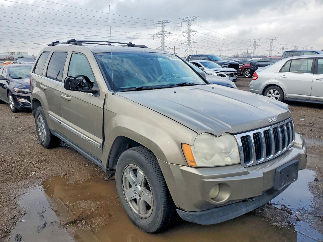 2005 Jeep Grand Cherokee Limited Tan vin: 1J4HR58N75C523263