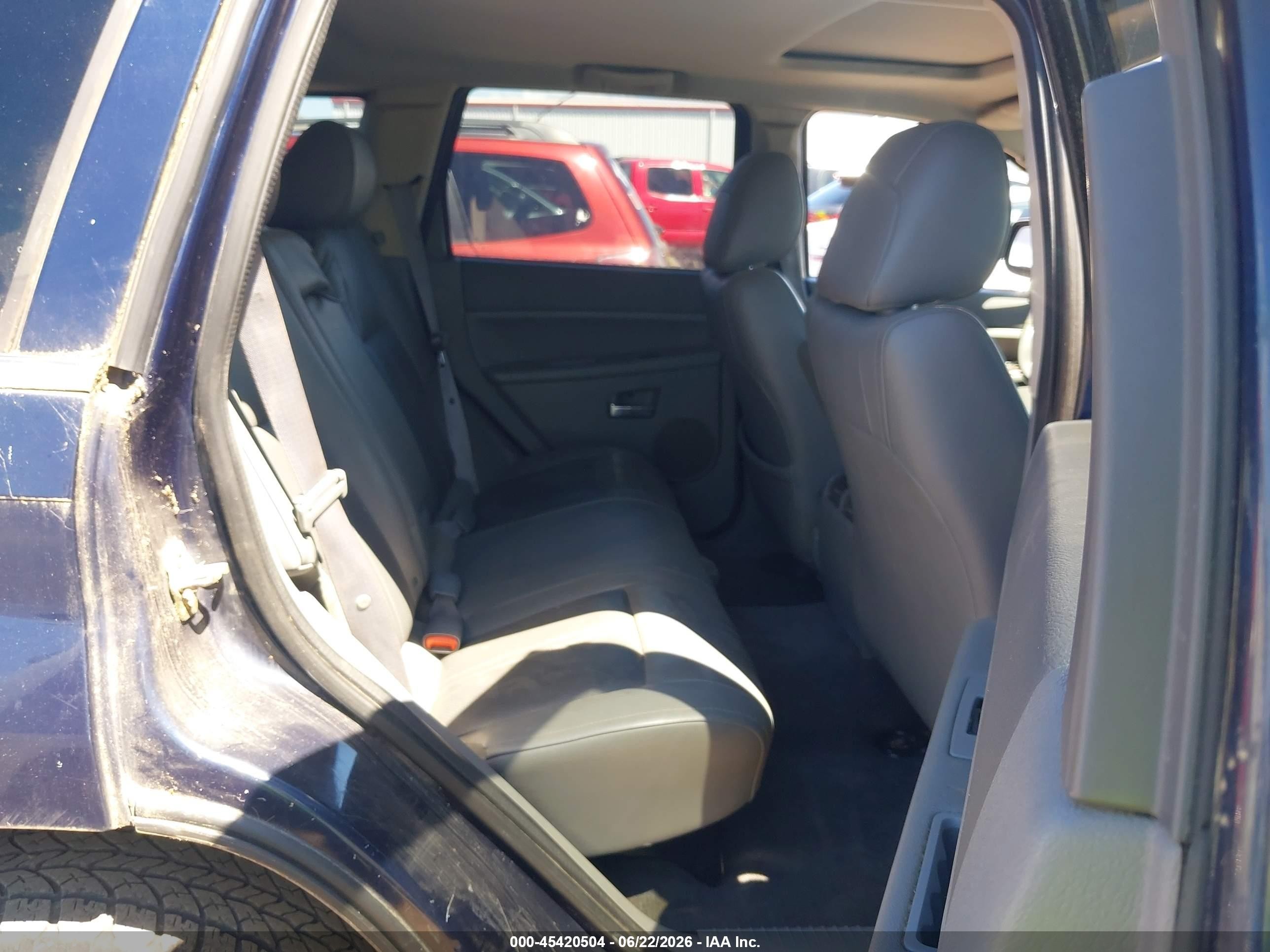 2005 Jeep Grand Cherokee Limited Blue vin: 1J4HR58N85C628913