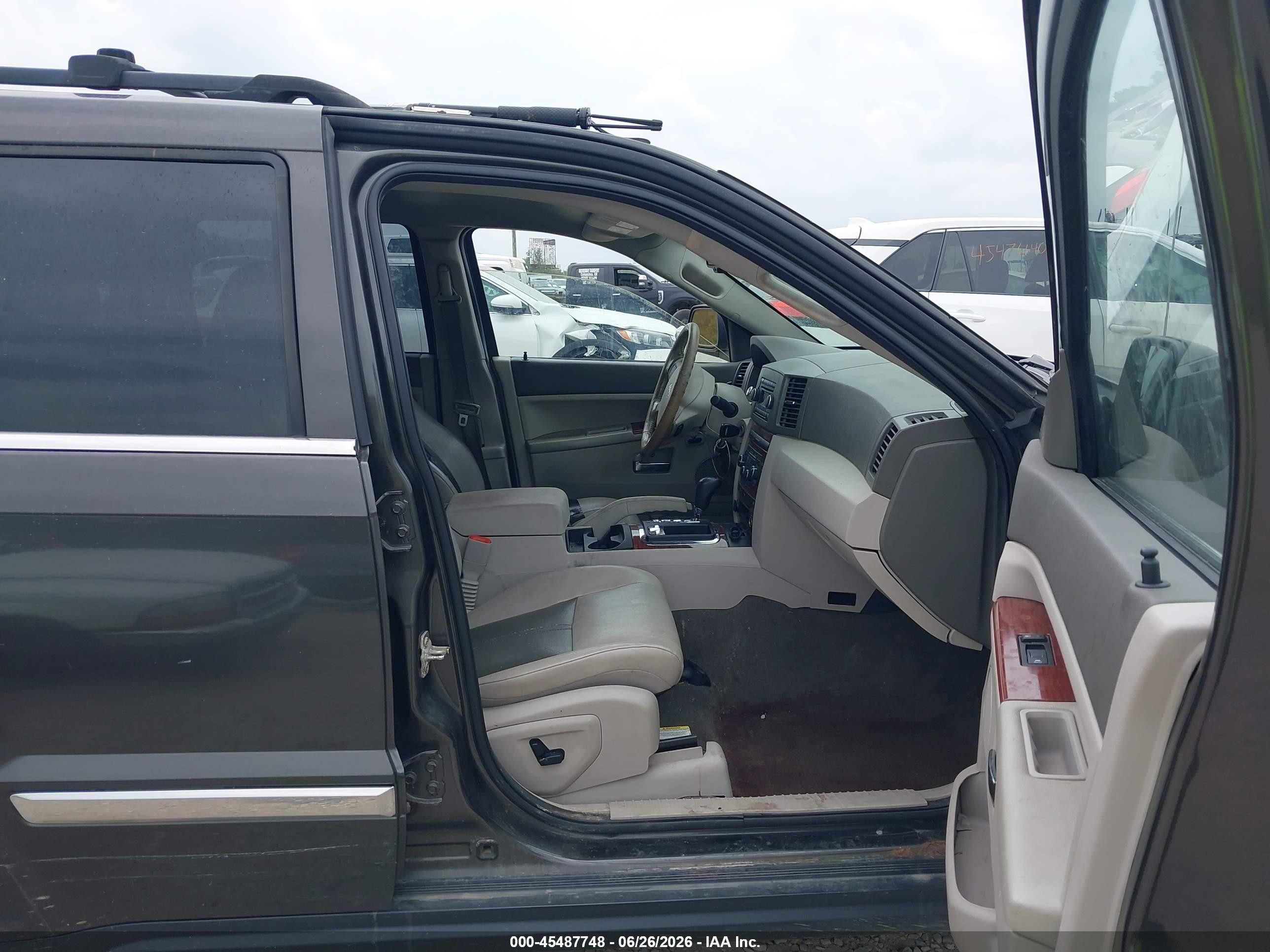2006 Jeep Grand Cherokee Limited Gray vin: 1J4HR58N86C159629