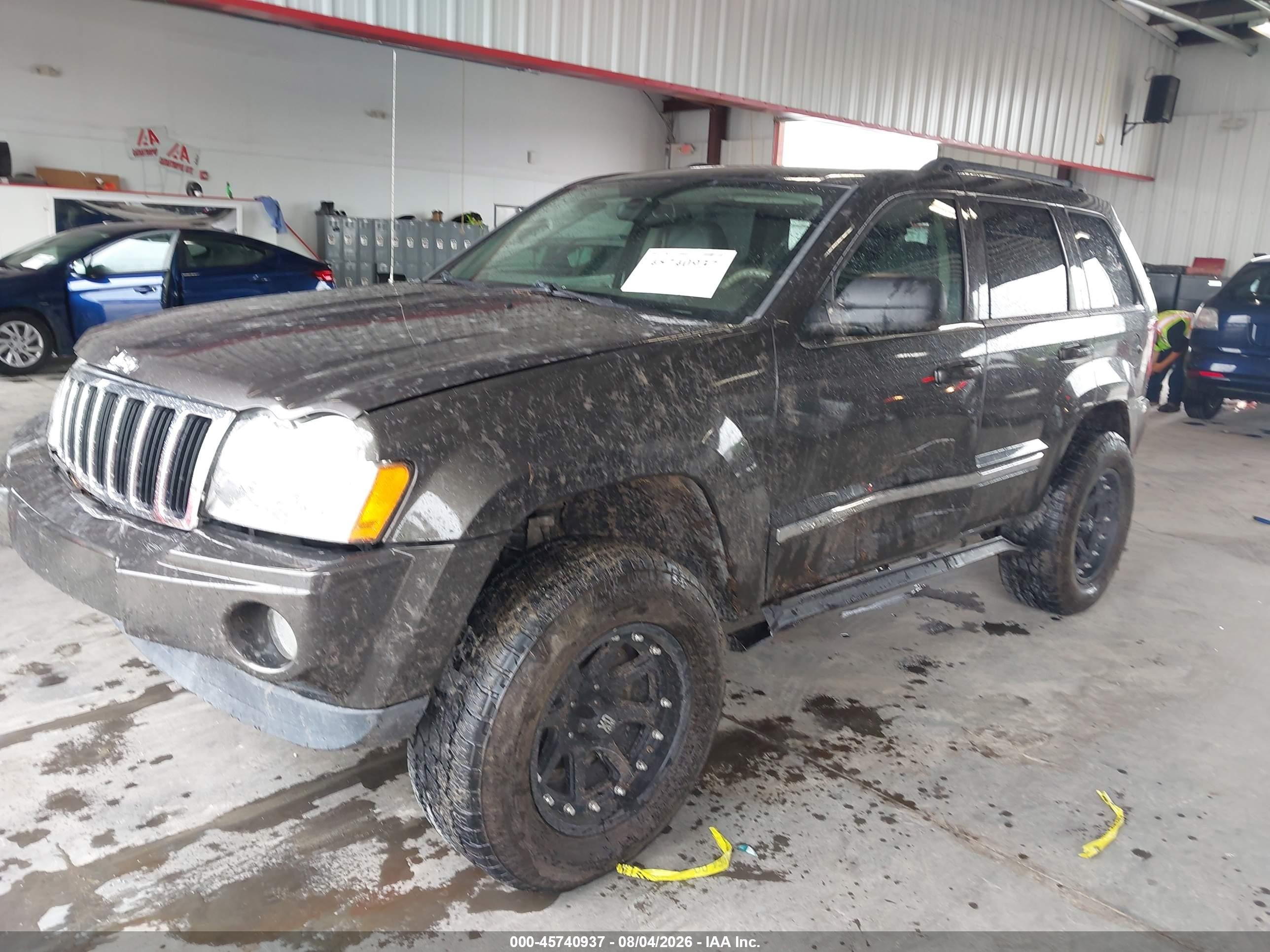 2005 Jeep Grand Cherokee Limited Gray vin: 1J4HR58N95C590236