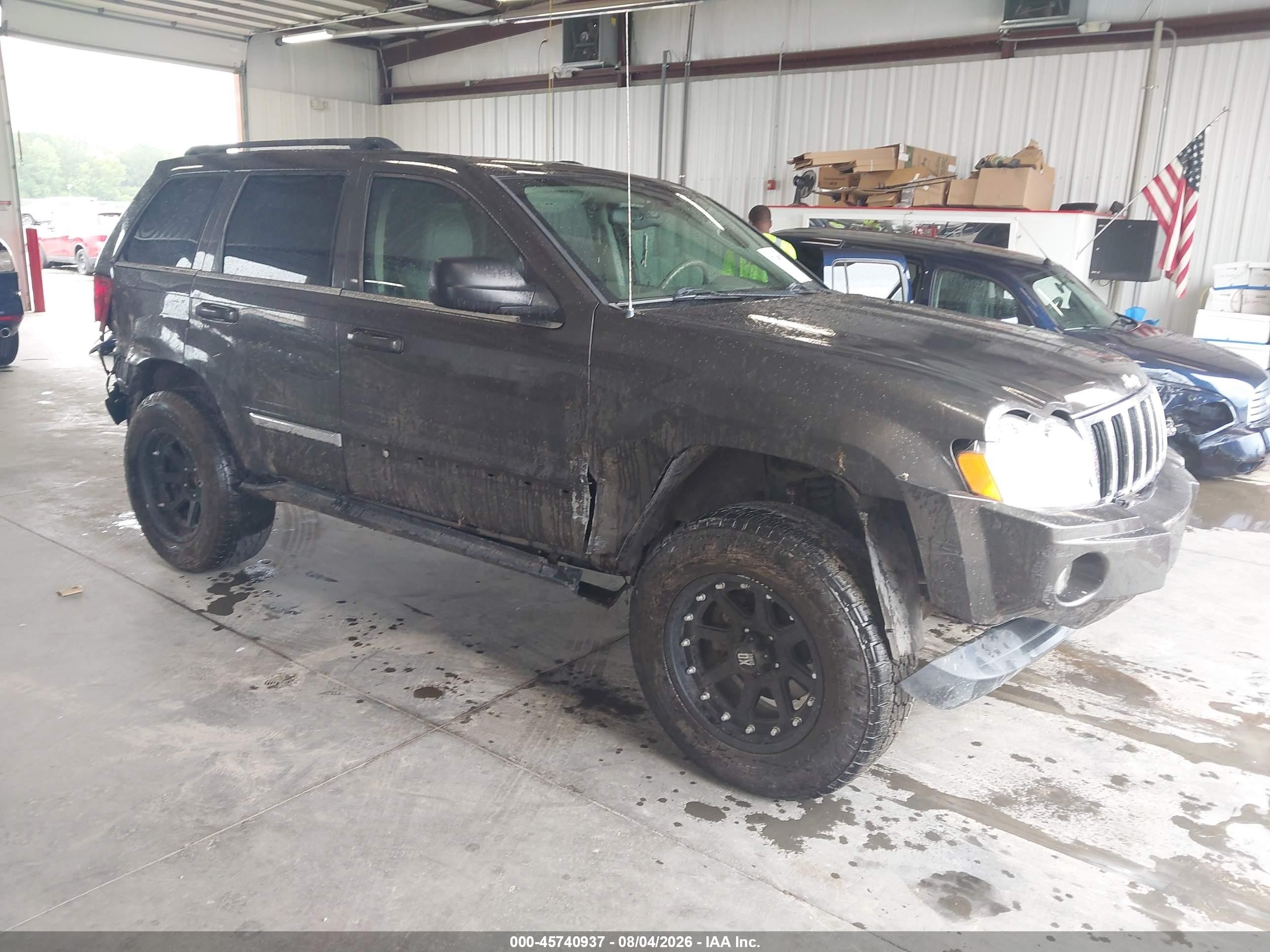 2005 Jeep Grand Cherokee Limited Gray vin: 1J4HR58N95C590236