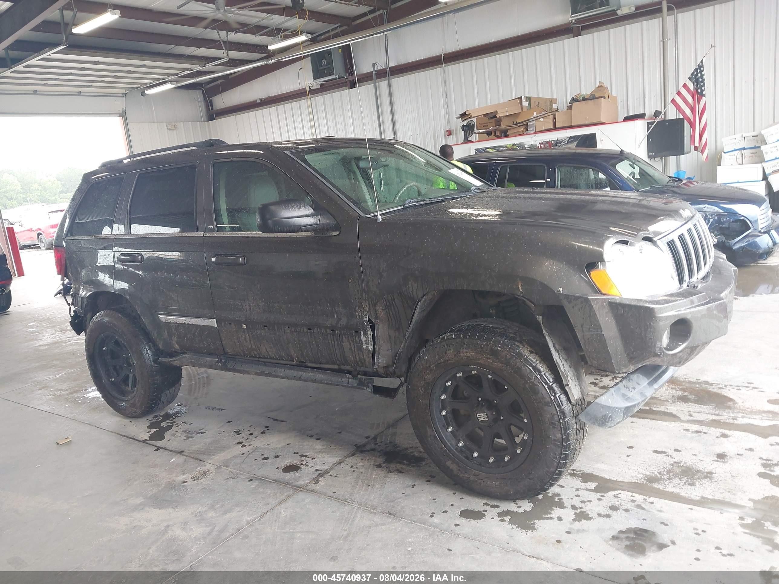 2005 Jeep Grand Cherokee Limited Gray vin: 1J4HR58N95C590236