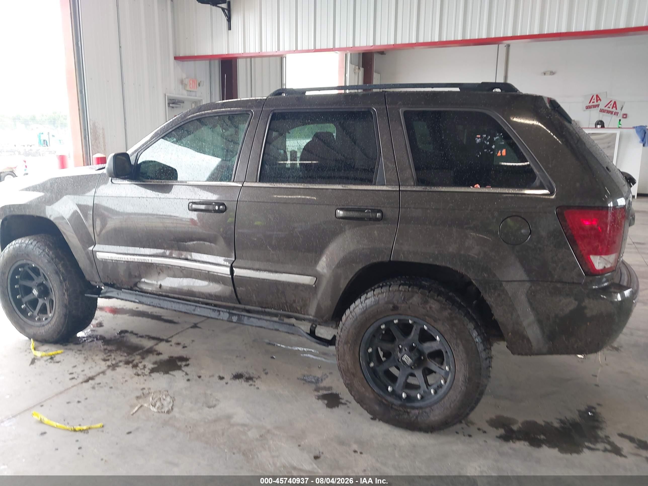 2005 Jeep Grand Cherokee Limited Gray vin: 1J4HR58N95C590236