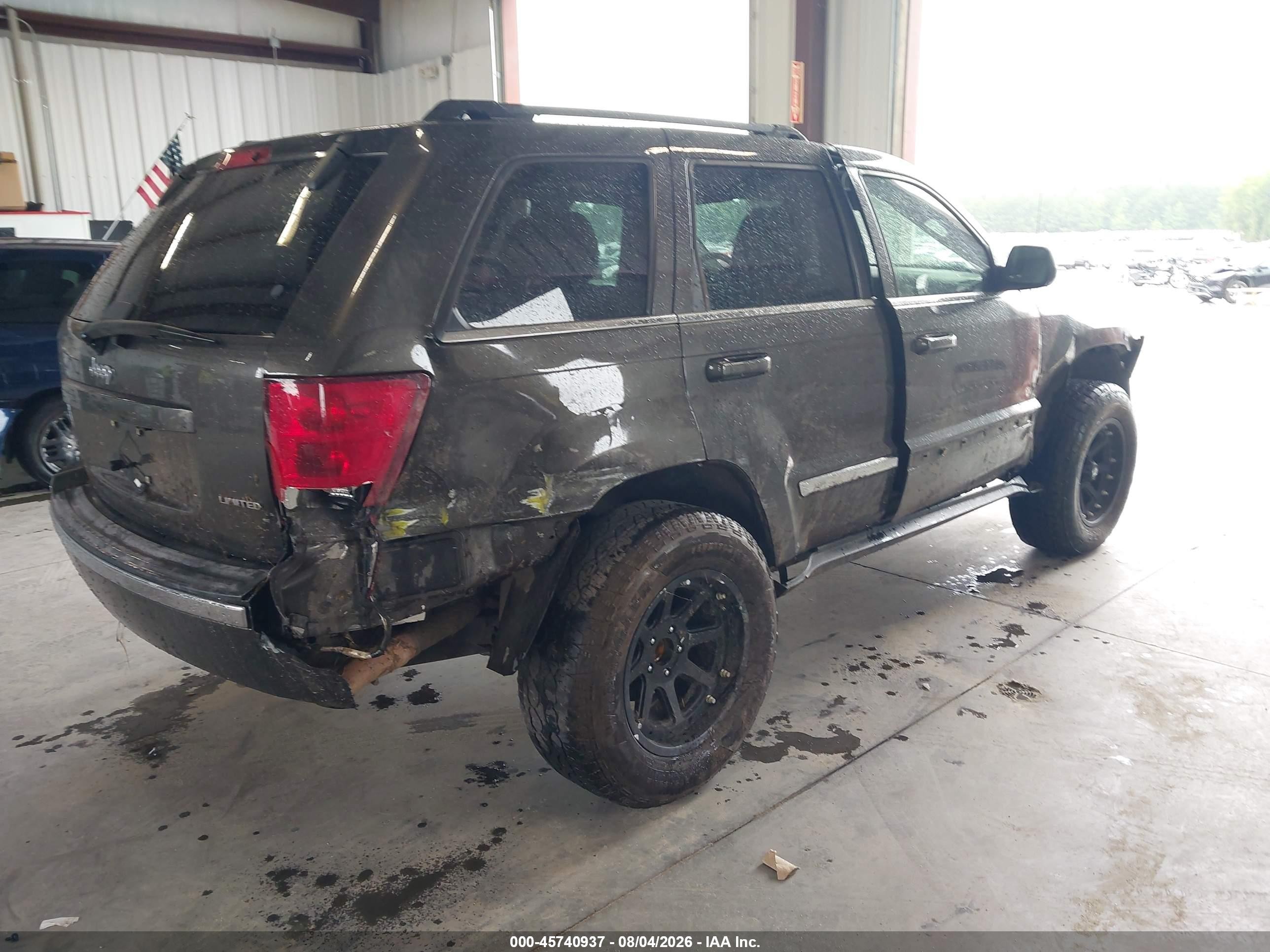 2005 Jeep Grand Cherokee Limited Gray vin: 1J4HR58N95C590236