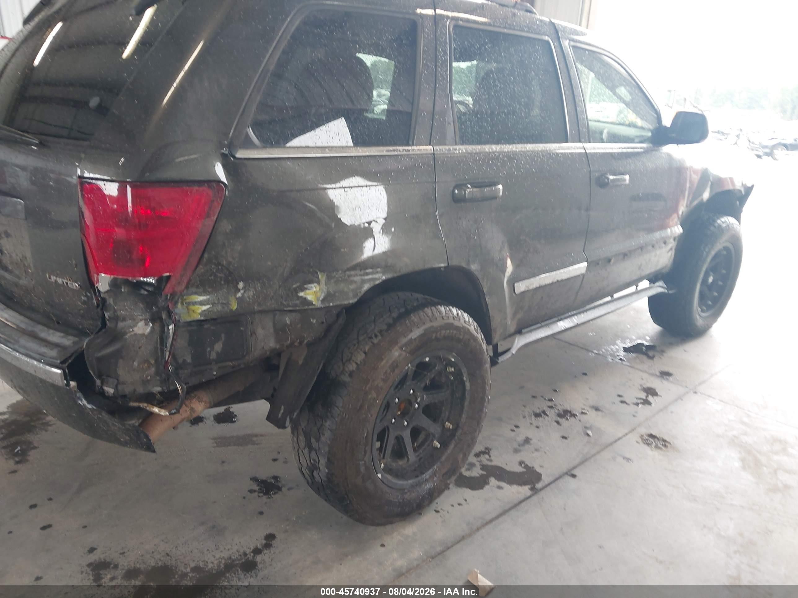2005 Jeep Grand Cherokee Limited Gray vin: 1J4HR58N95C590236