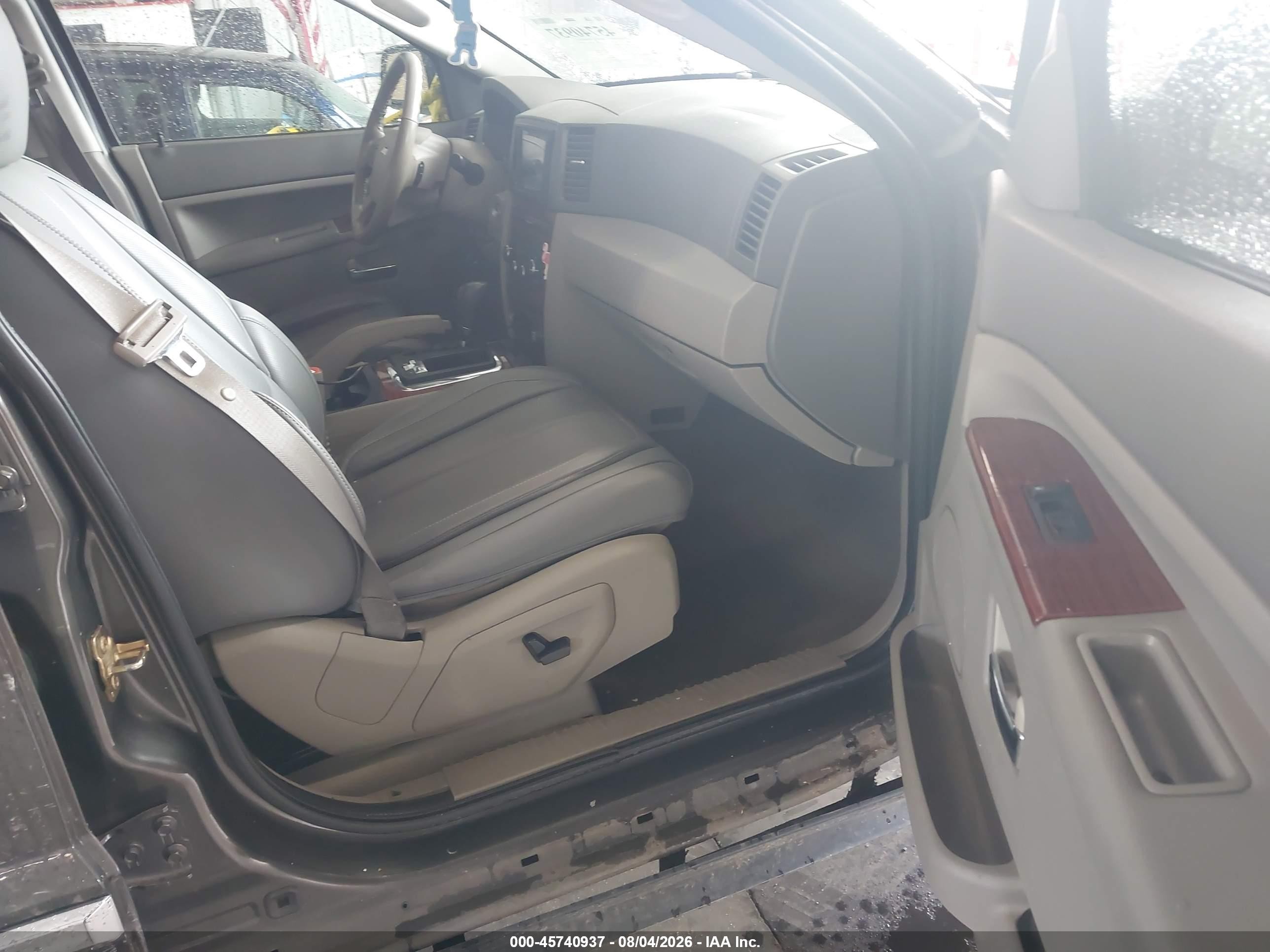 2005 Jeep Grand Cherokee Limited Gray vin: 1J4HR58N95C590236