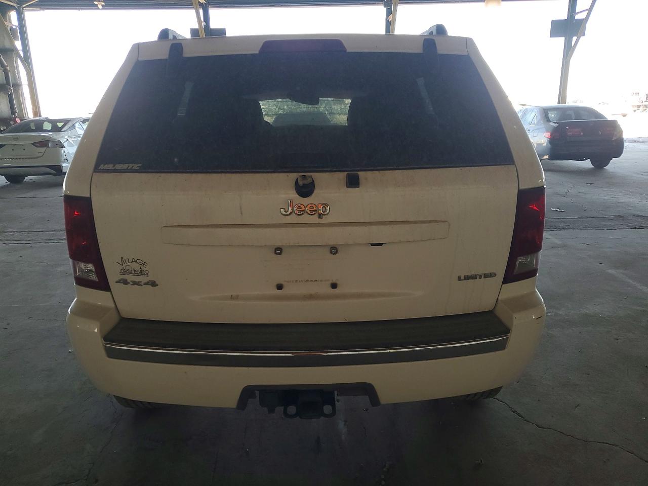 2005 Jeep Grand Cherokee Limited White vin: 1J4HR58N95C706406