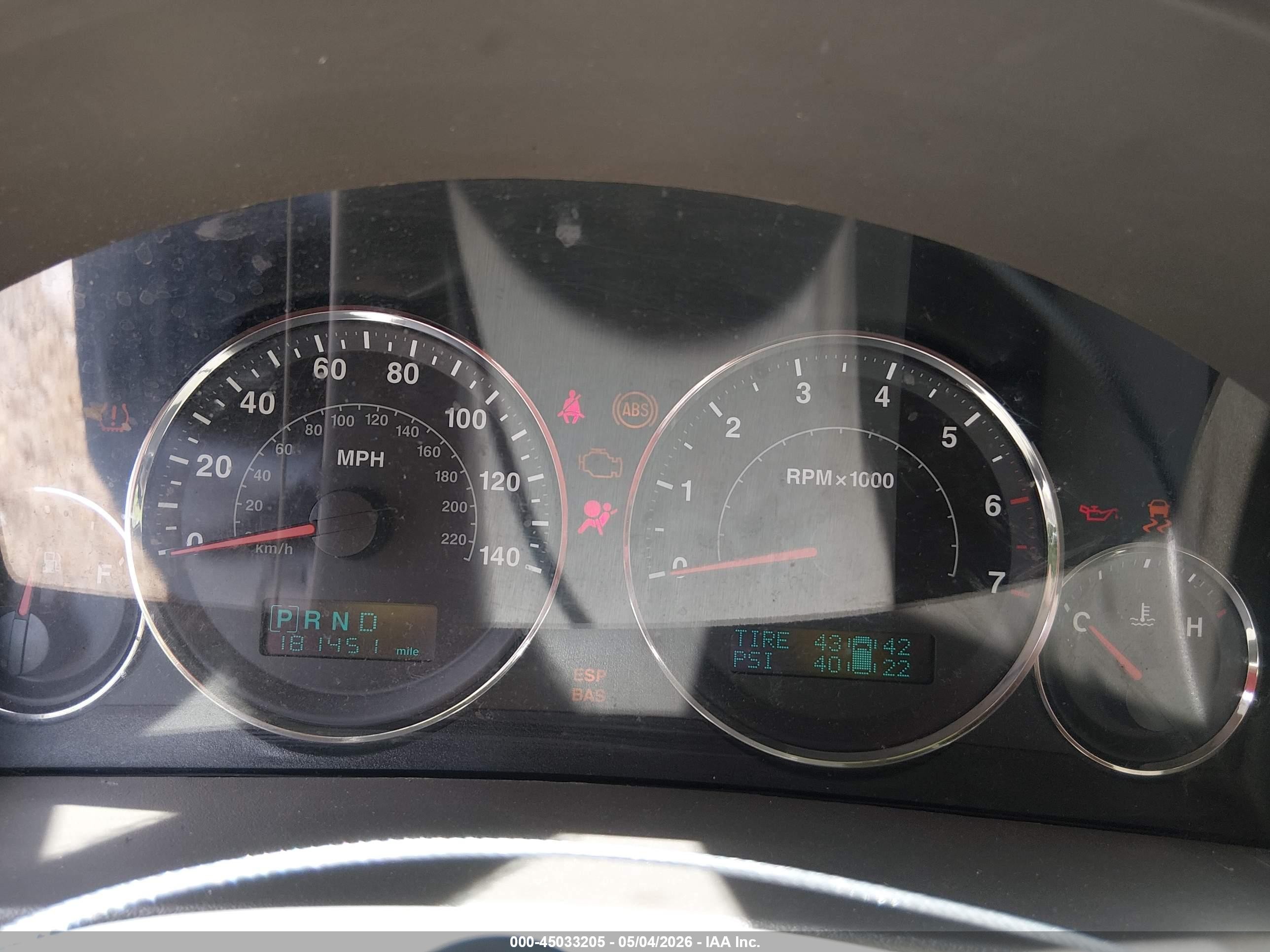 2006 Jeep Grand Cherokee Limited Red vin: 1J4HR58N96C298975