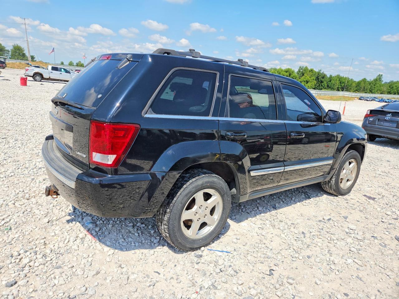 2005 Jeep Grand Cherokee Limited Black vin: 1J4HR58NX5C691706