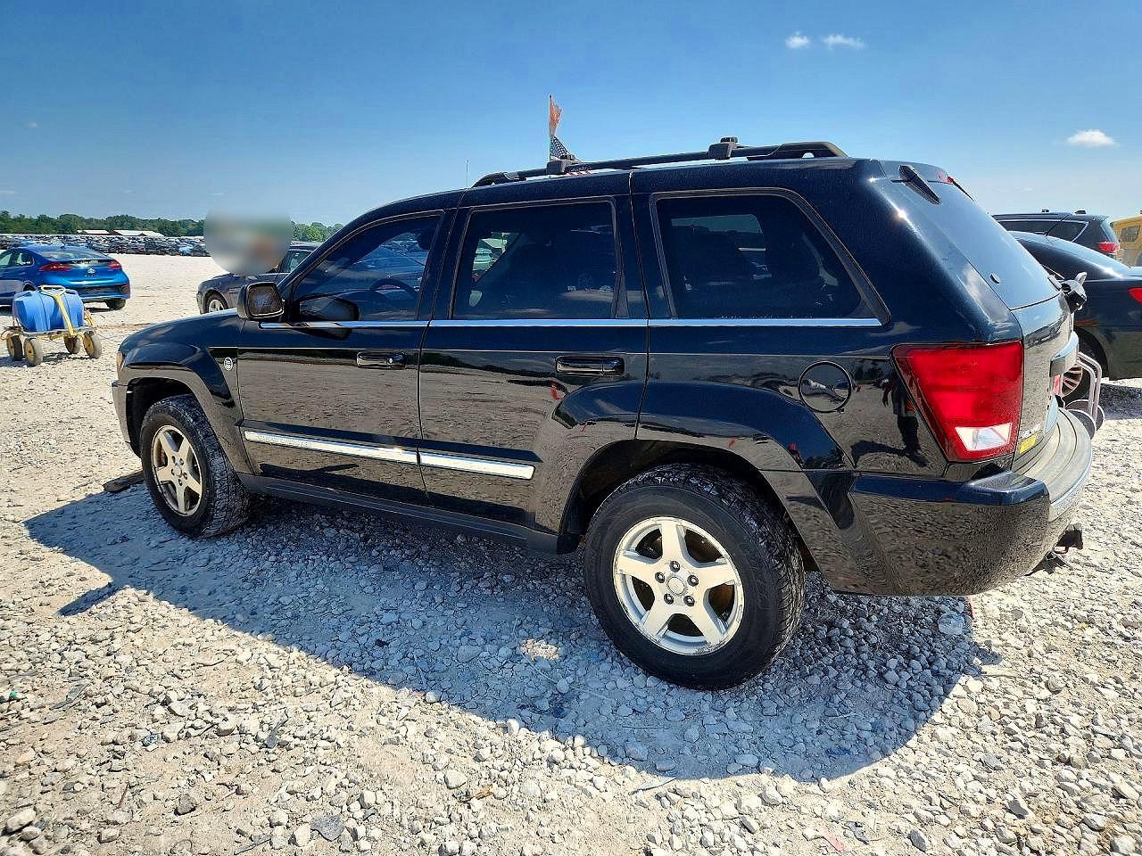 2005 Jeep Grand Cherokee Limited Black vin: 1J4HR58NX5C691706