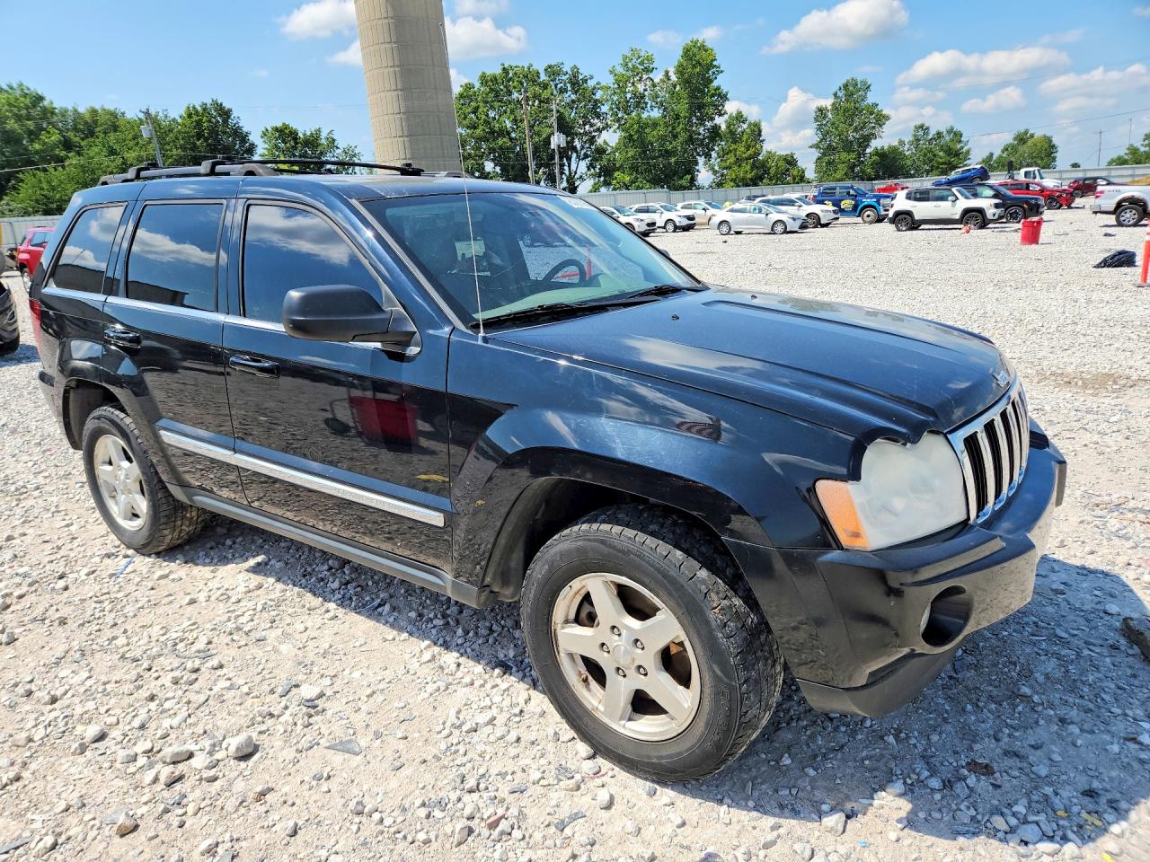 2005 Jeep Grand Cherokee Limited Black vin: 1J4HR58NX5C691706