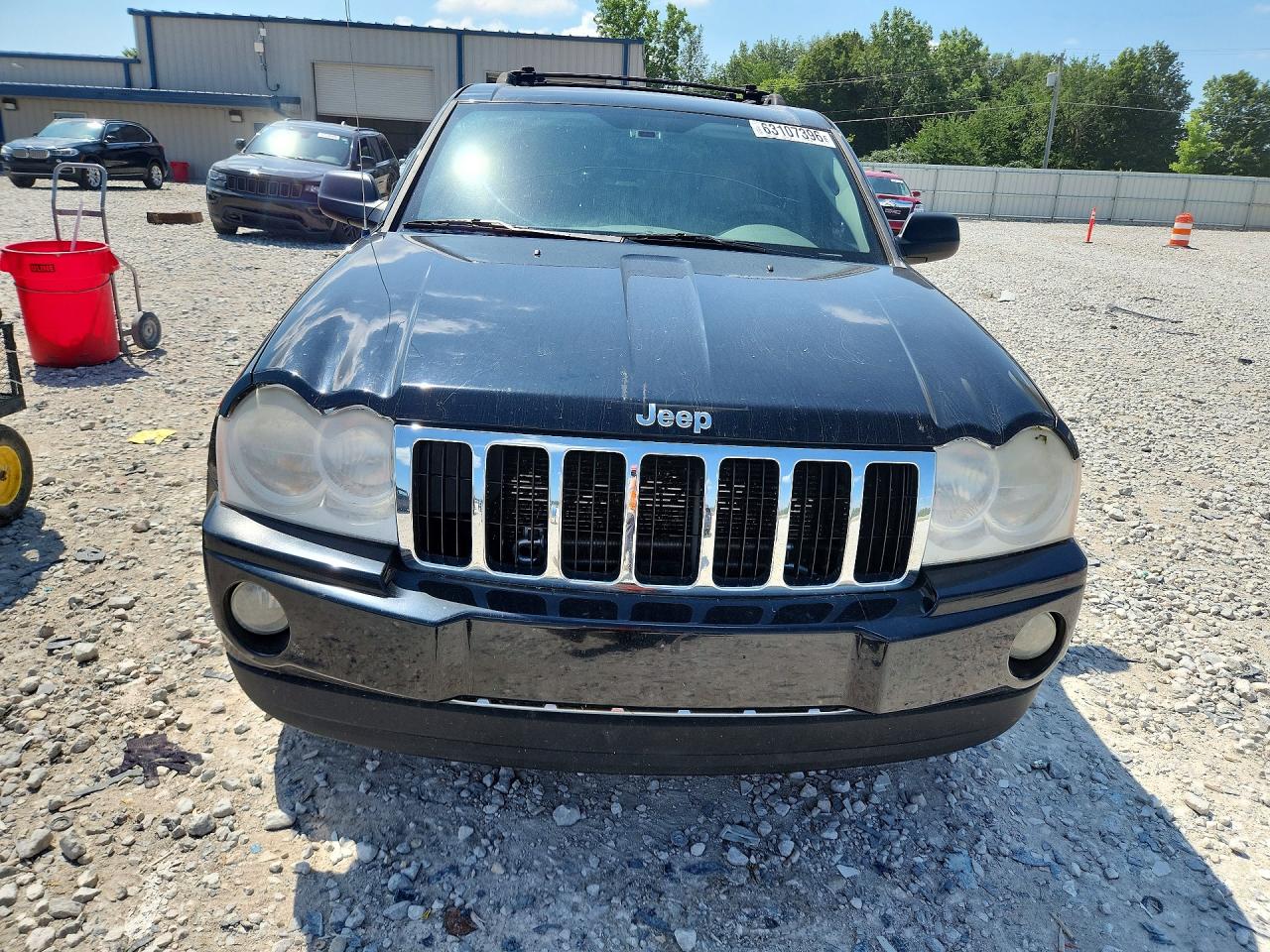 2005 Jeep Grand Cherokee Limited Black vin: 1J4HR58NX5C691706