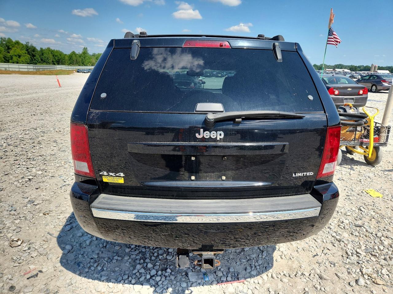 2005 Jeep Grand Cherokee Limited Black vin: 1J4HR58NX5C691706