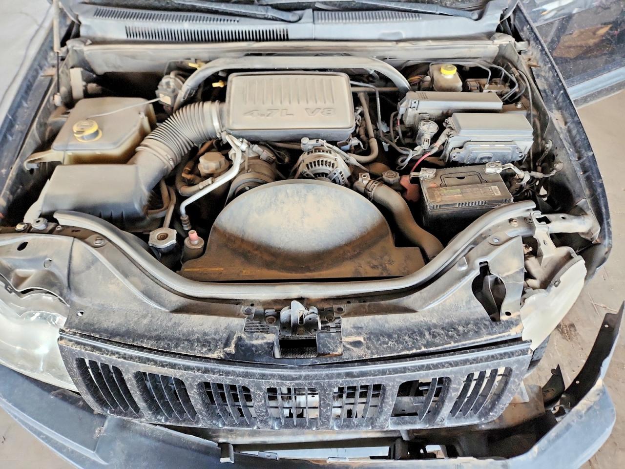 2005 Jeep Grand Cherokee Laredo Black vin: 1J4HS48N35C643043