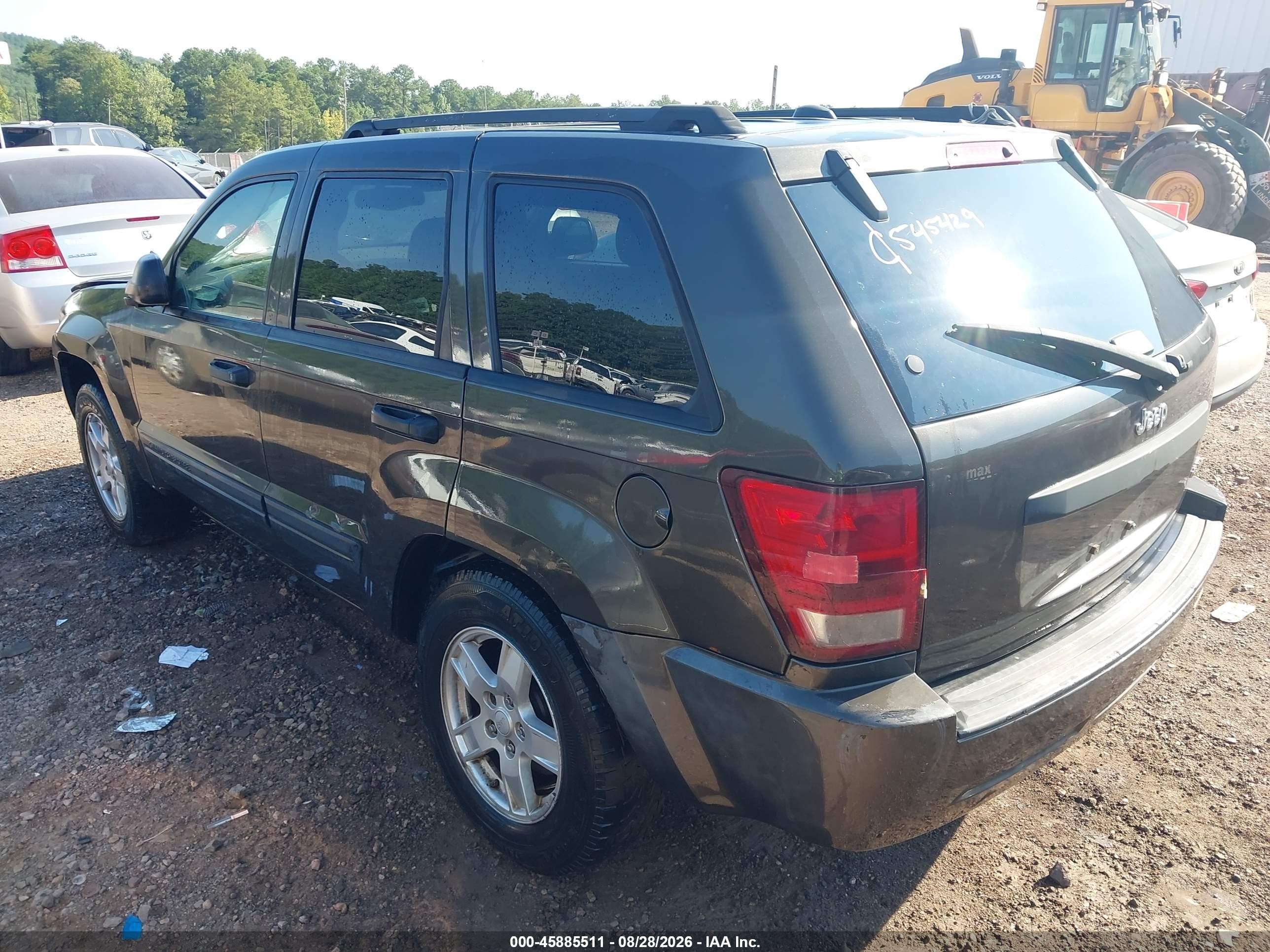 2005 Jeep Grand Cherokee Laredo Green vin: 1J4HS48N65C545429