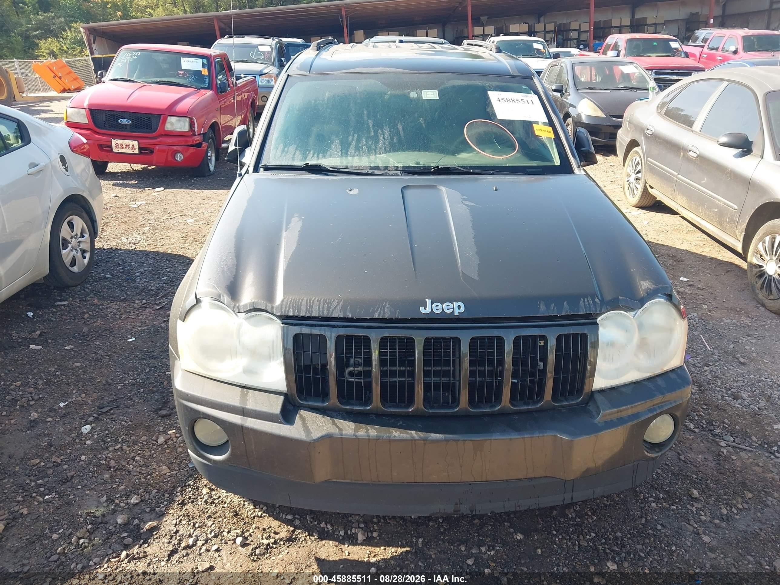 2005 Jeep Grand Cherokee Laredo Green vin: 1J4HS48N65C545429