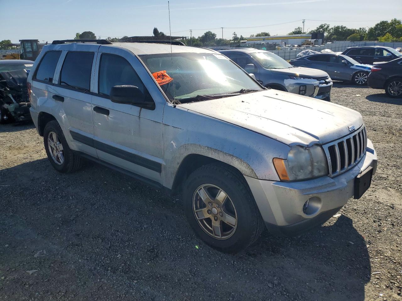 2006 Jeep Grand Cherokee Silver vin: 1J4HS48N66C230325