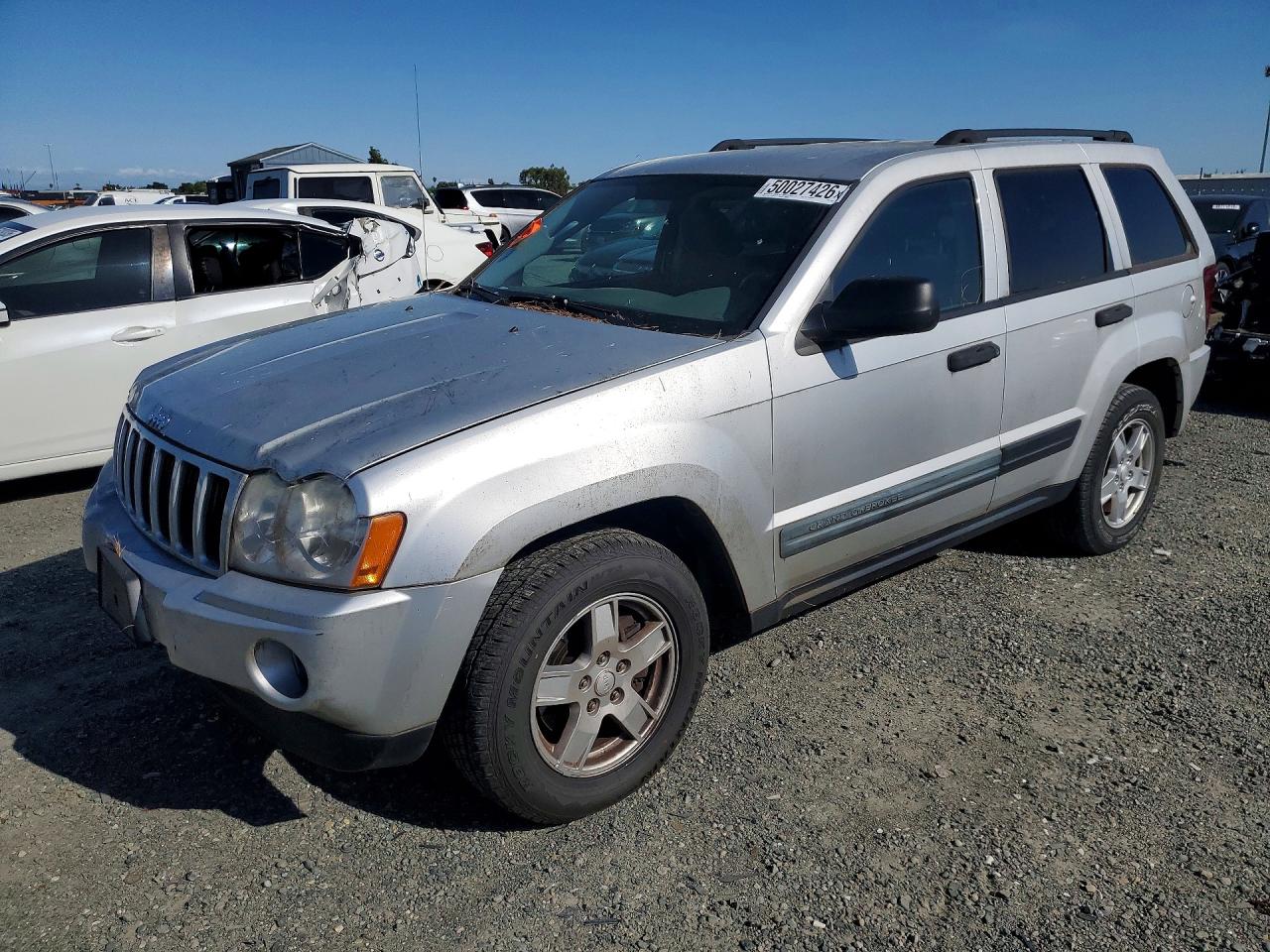 2006 Jeep Grand Cherokee Silver vin: 1J4HS48N66C230325