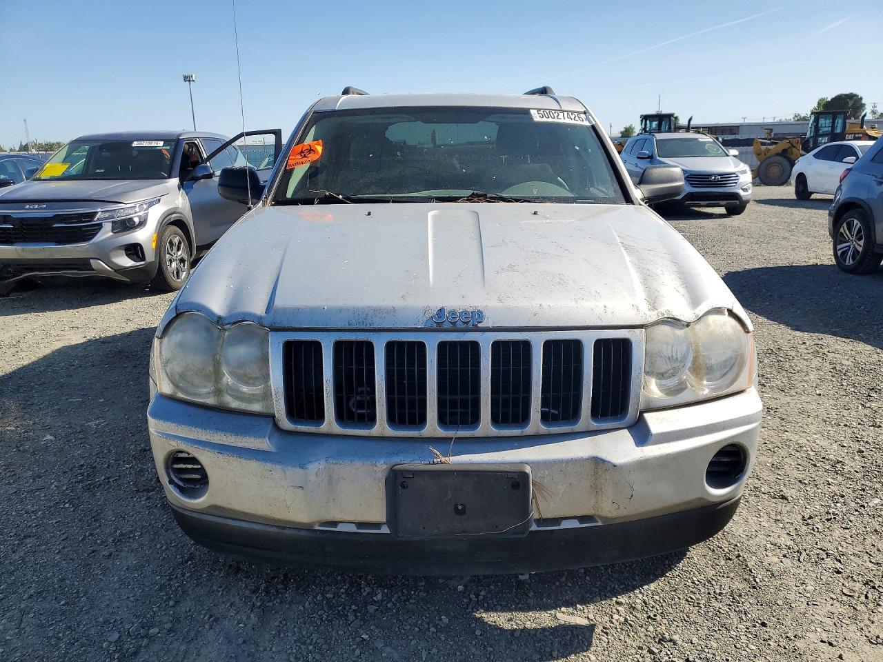 2006 Jeep Grand Cherokee Silver vin: 1J4HS48N66C230325