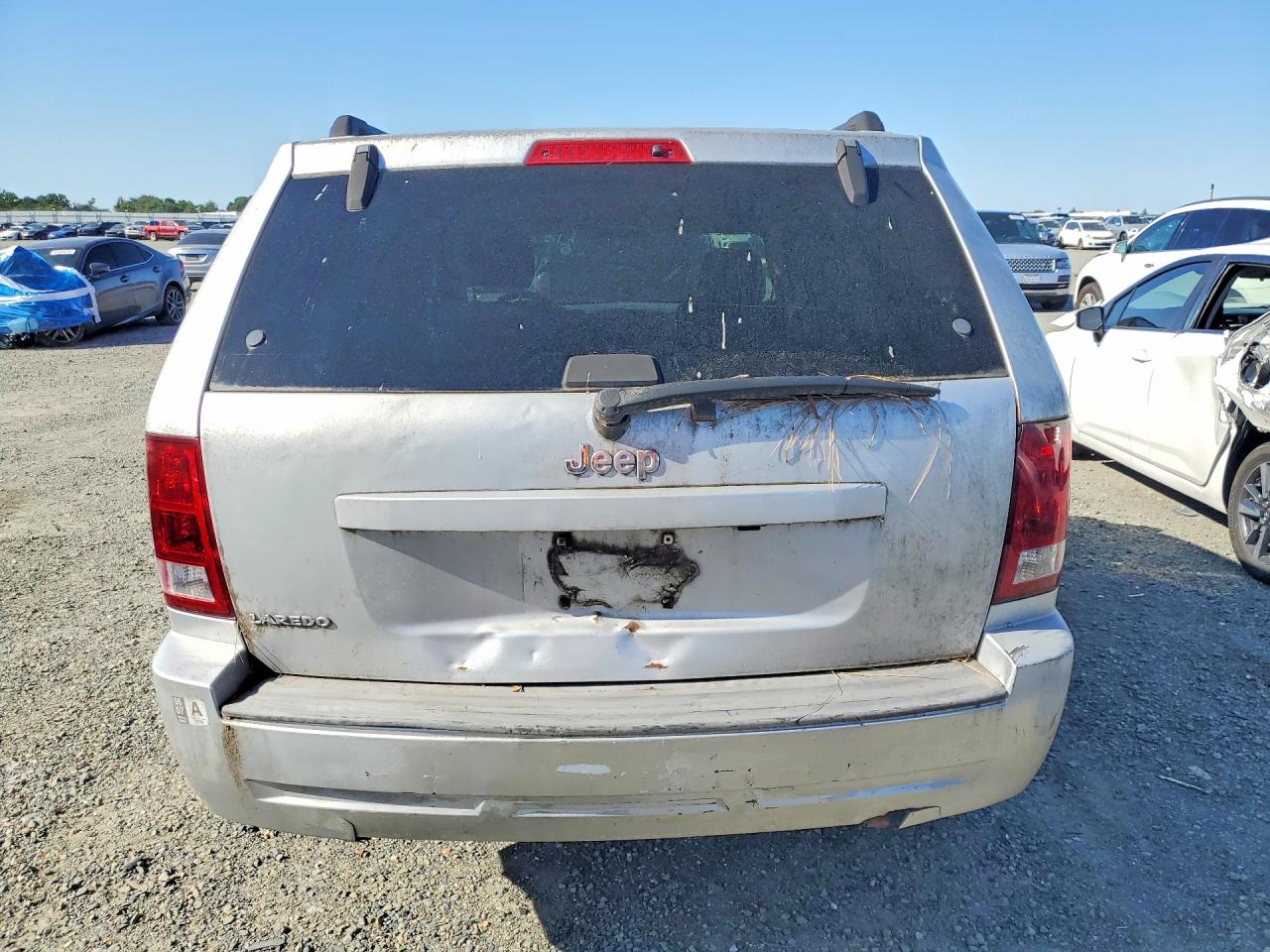 2006 Jeep Grand Cherokee Silver vin: 1J4HS48N66C230325