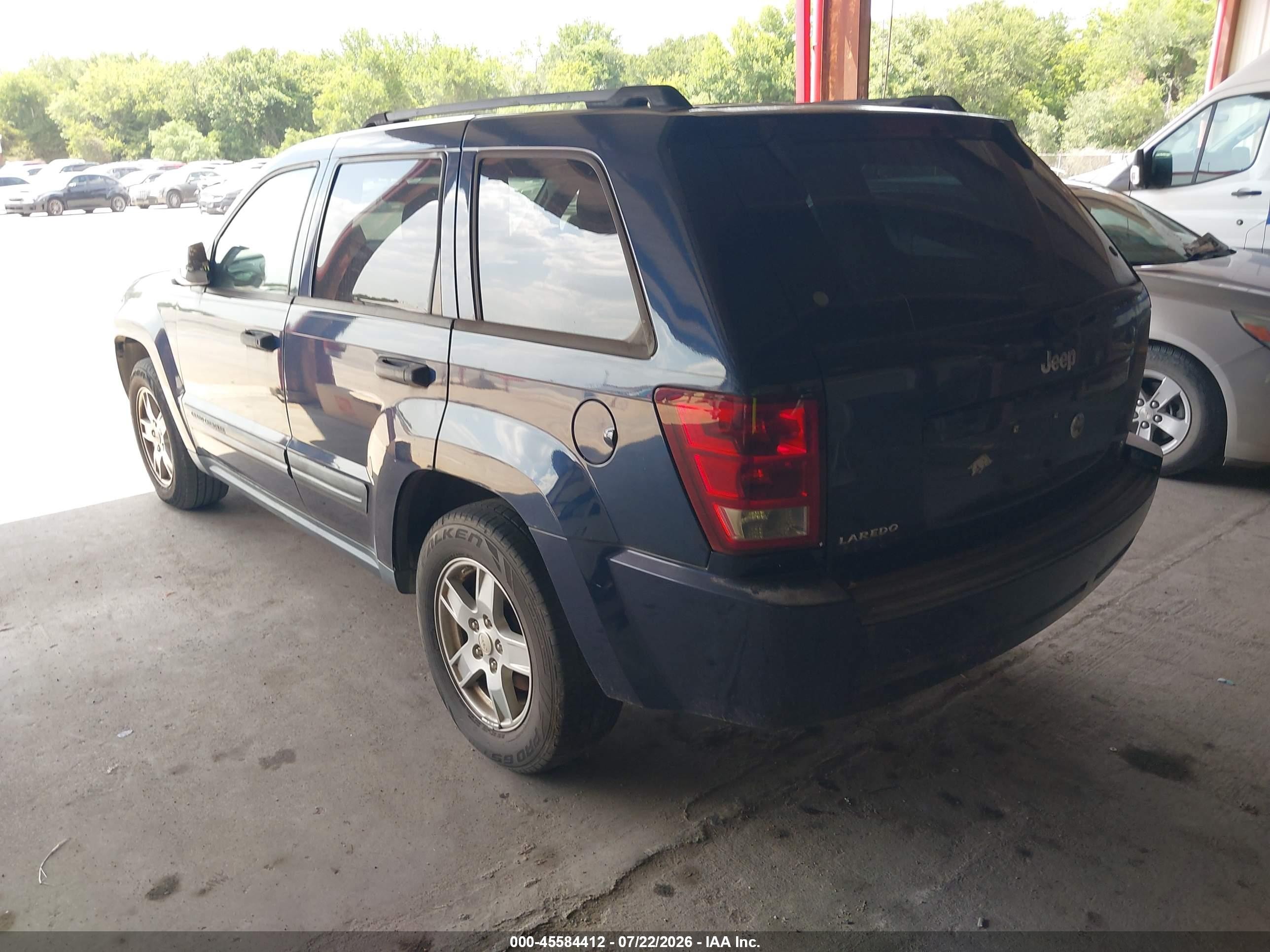 2006 Jeep Grand Cherokee Laredo Blue vin: 1J4HS48NX6C118871