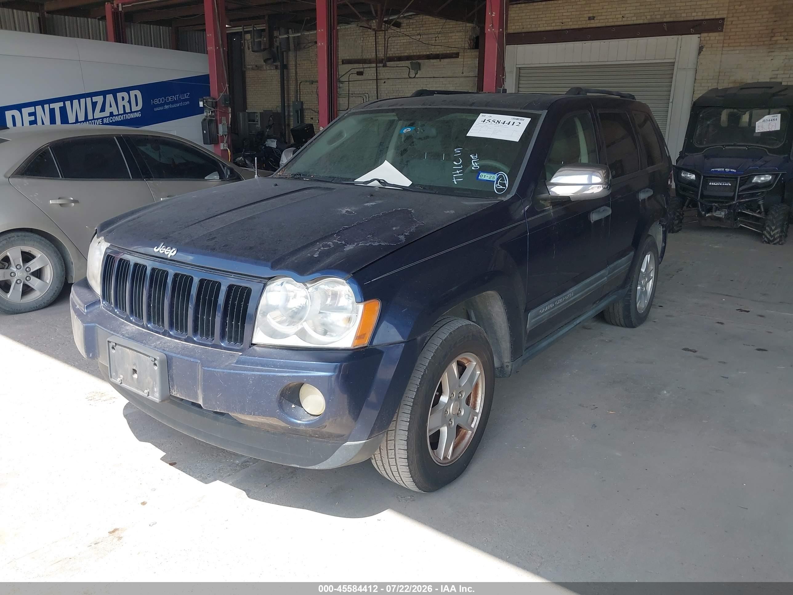 2006 Jeep Grand Cherokee Laredo Blue vin: 1J4HS48NX6C118871
