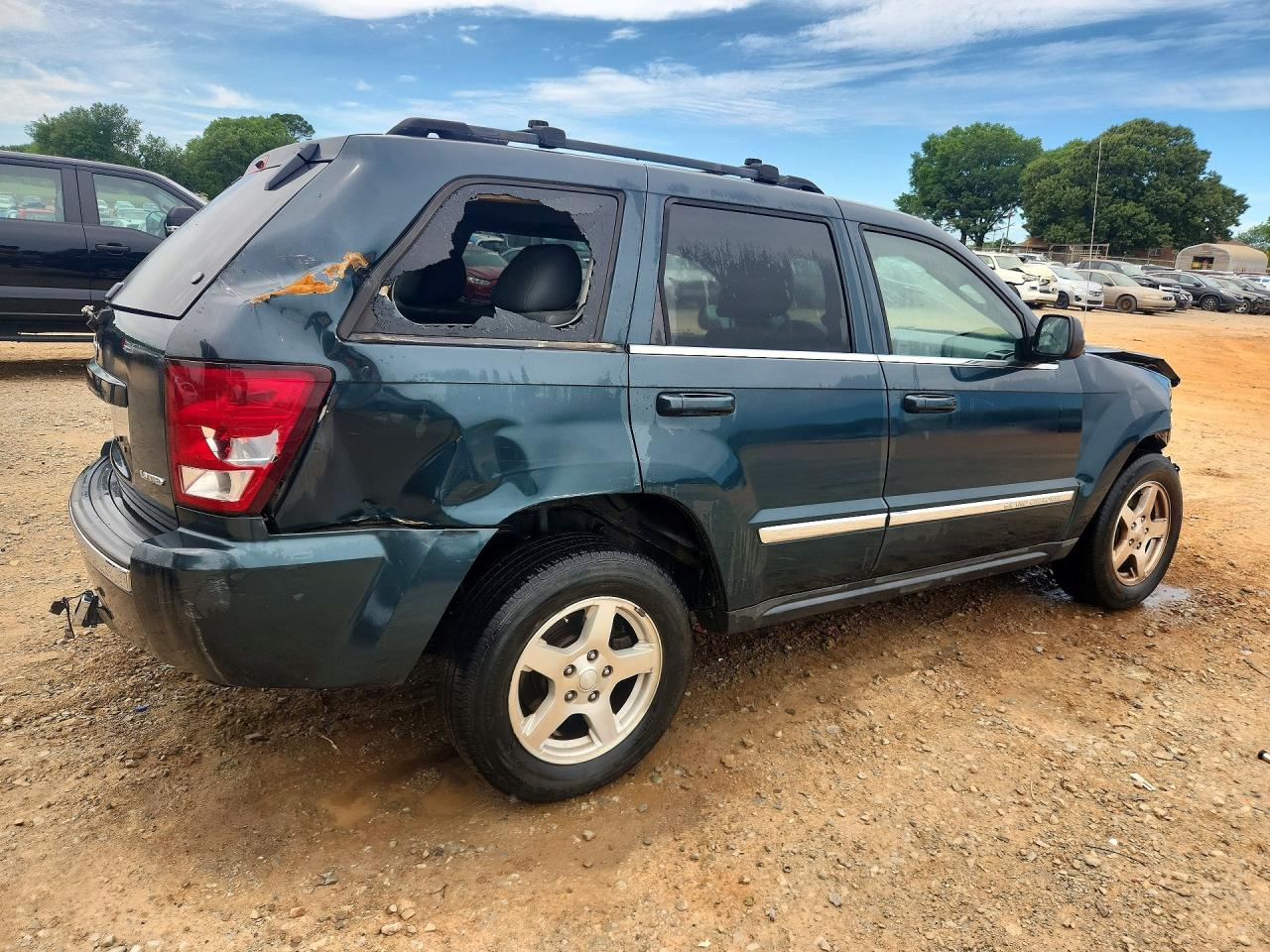 2005 Jeep Grand Cherokee Limited Green vin: 1J4HS58N25C657800