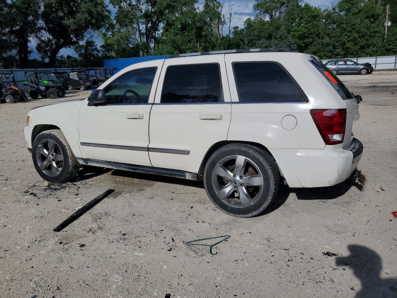 2005 Jeep Grand Cherokee Limited Белый vin: 1J4HS58N55C584082