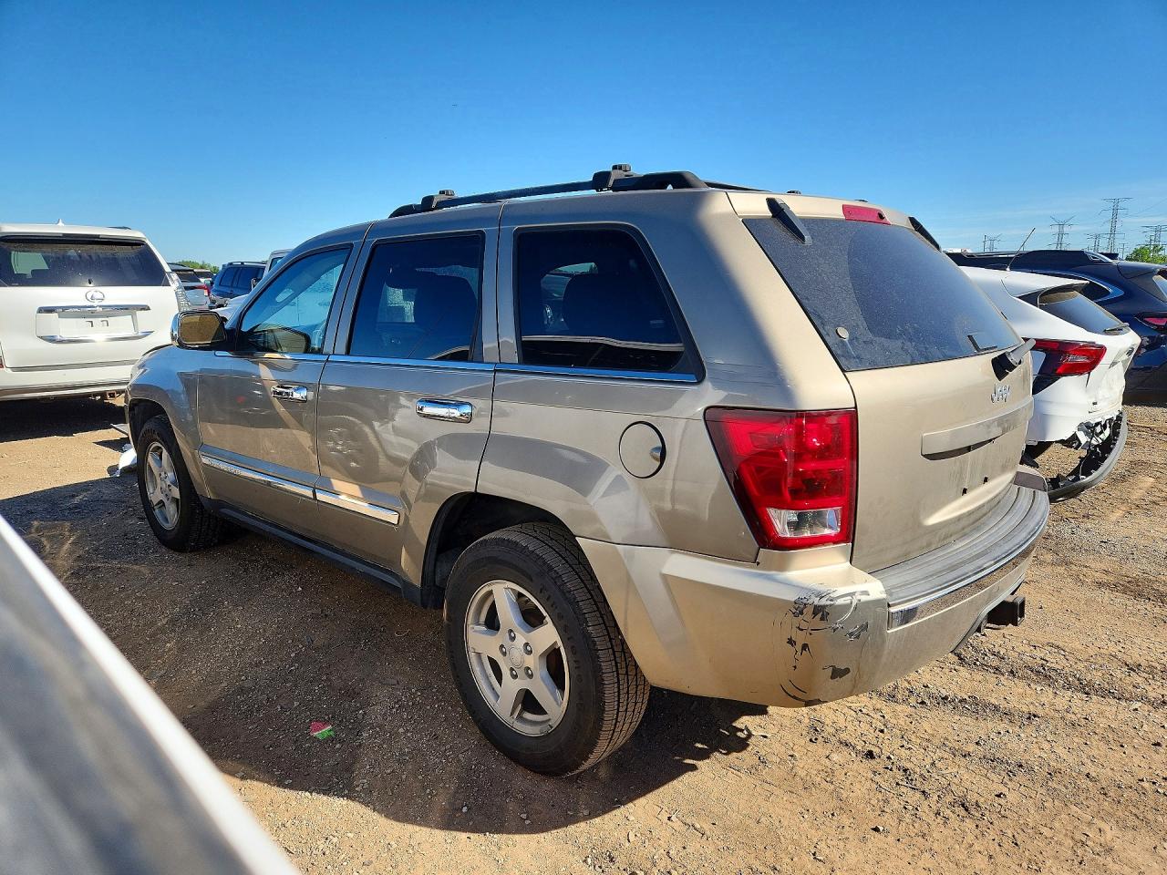 2005 Jeep Grand Cherokee Limited Tan vin: 1J4HS58N65C554072