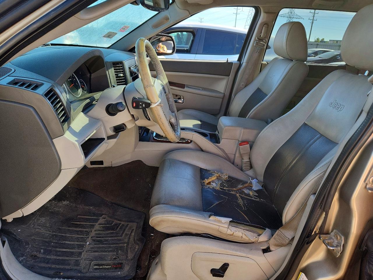 2005 Jeep Grand Cherokee Limited Tan vin: 1J4HS58N65C554072