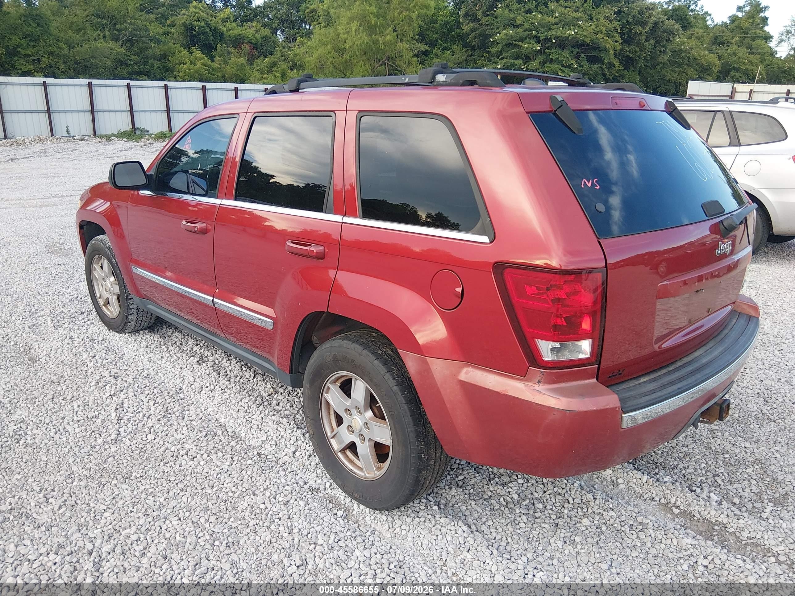 2005 Jeep Grand Cherokee Limited Maroon vin: 1J4HS58N65C602749