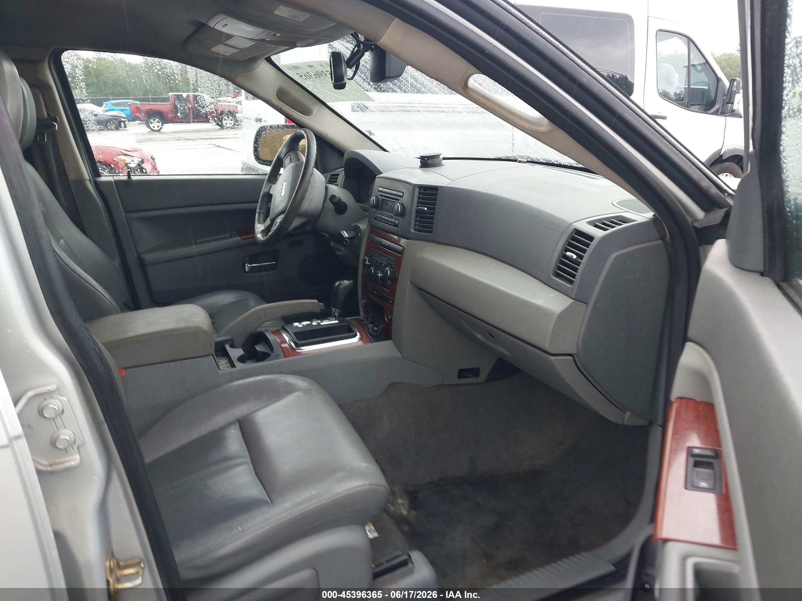 2006 Jeep Grand Cherokee Limited Серебряный vin: 1J4HS58N76C164468