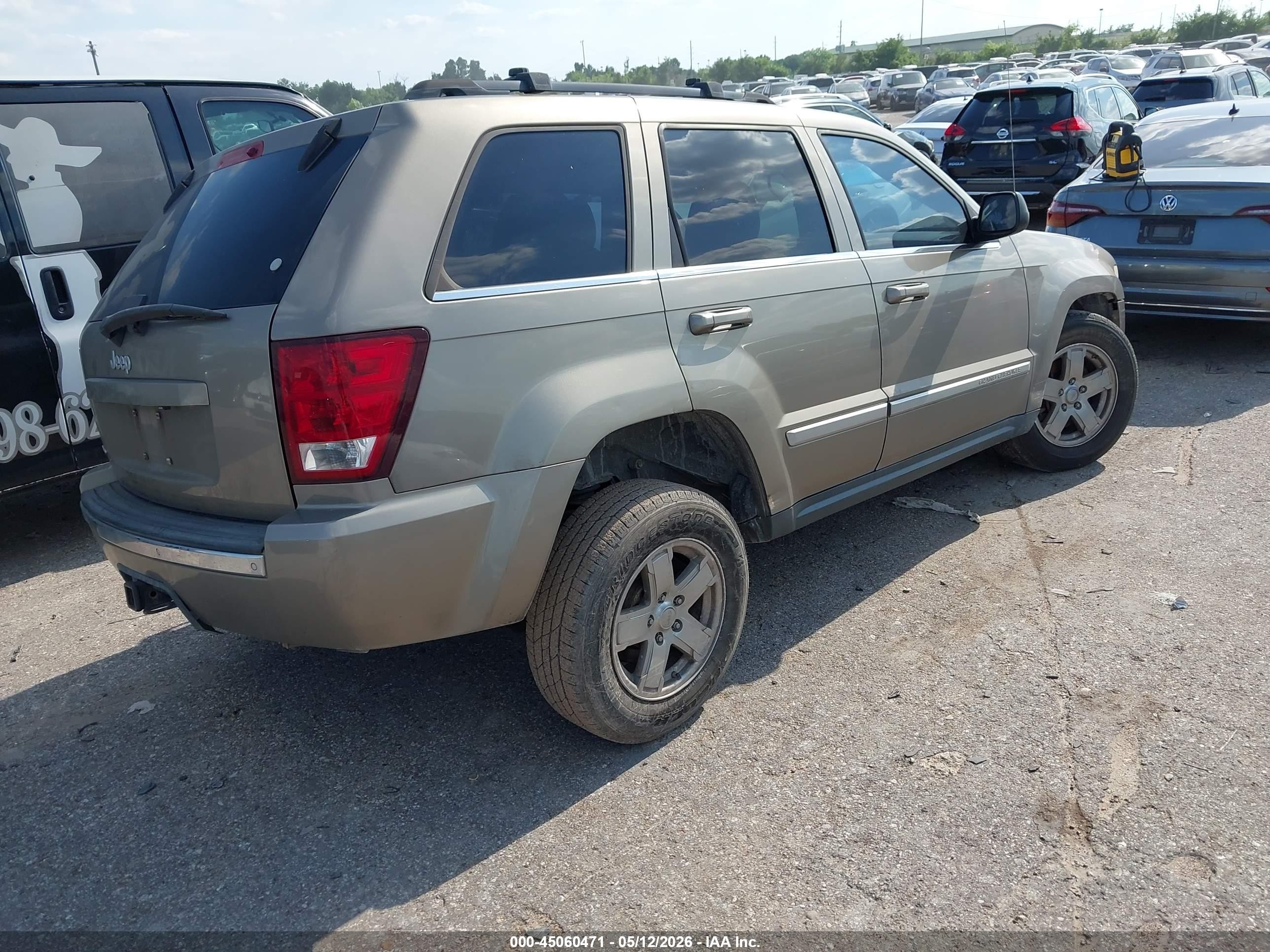 2006 Jeep Grand Cherokee Limited Beige vin: 1J4HS58N86C126960