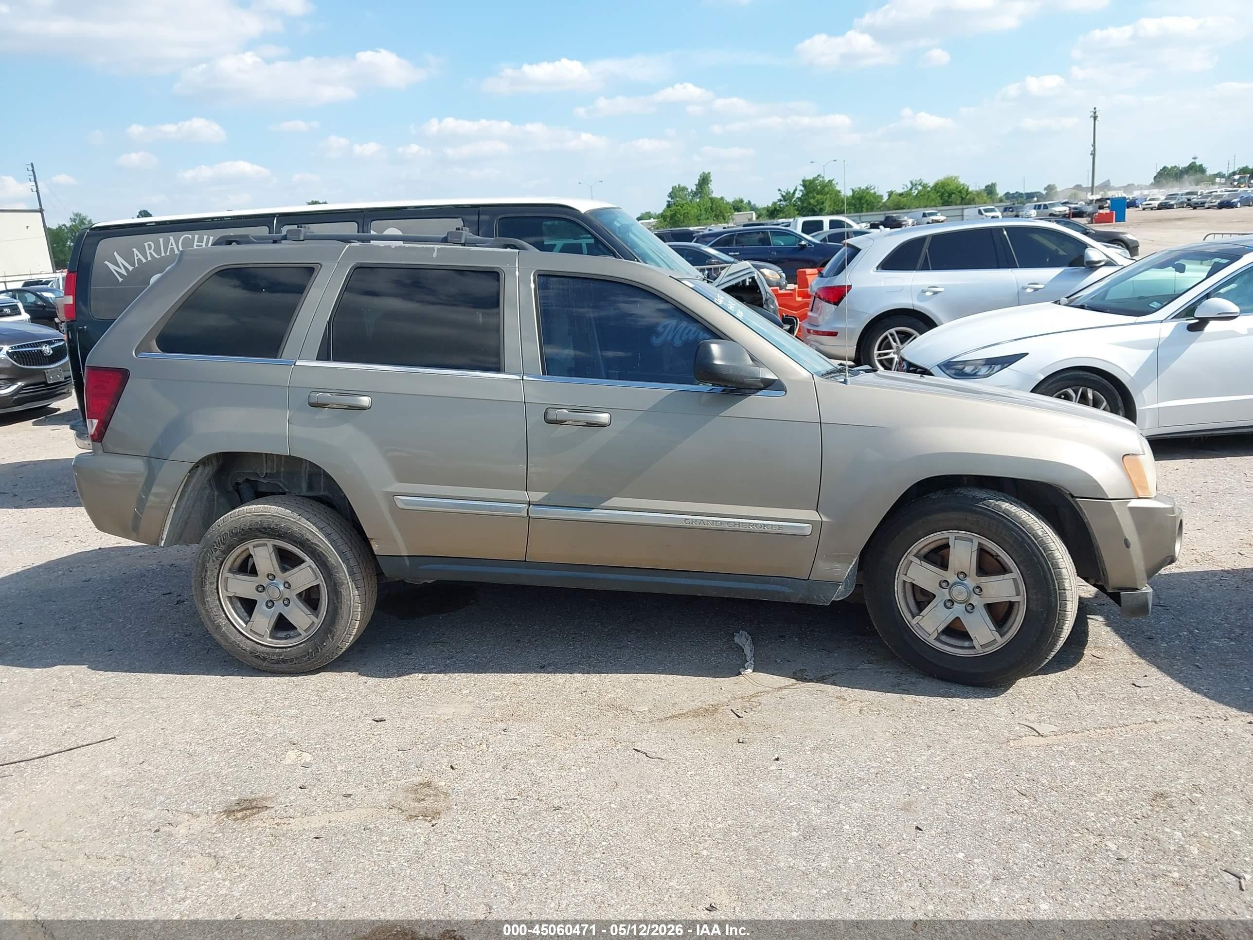 2006 Jeep Grand Cherokee Limited Beige vin: 1J4HS58N86C126960