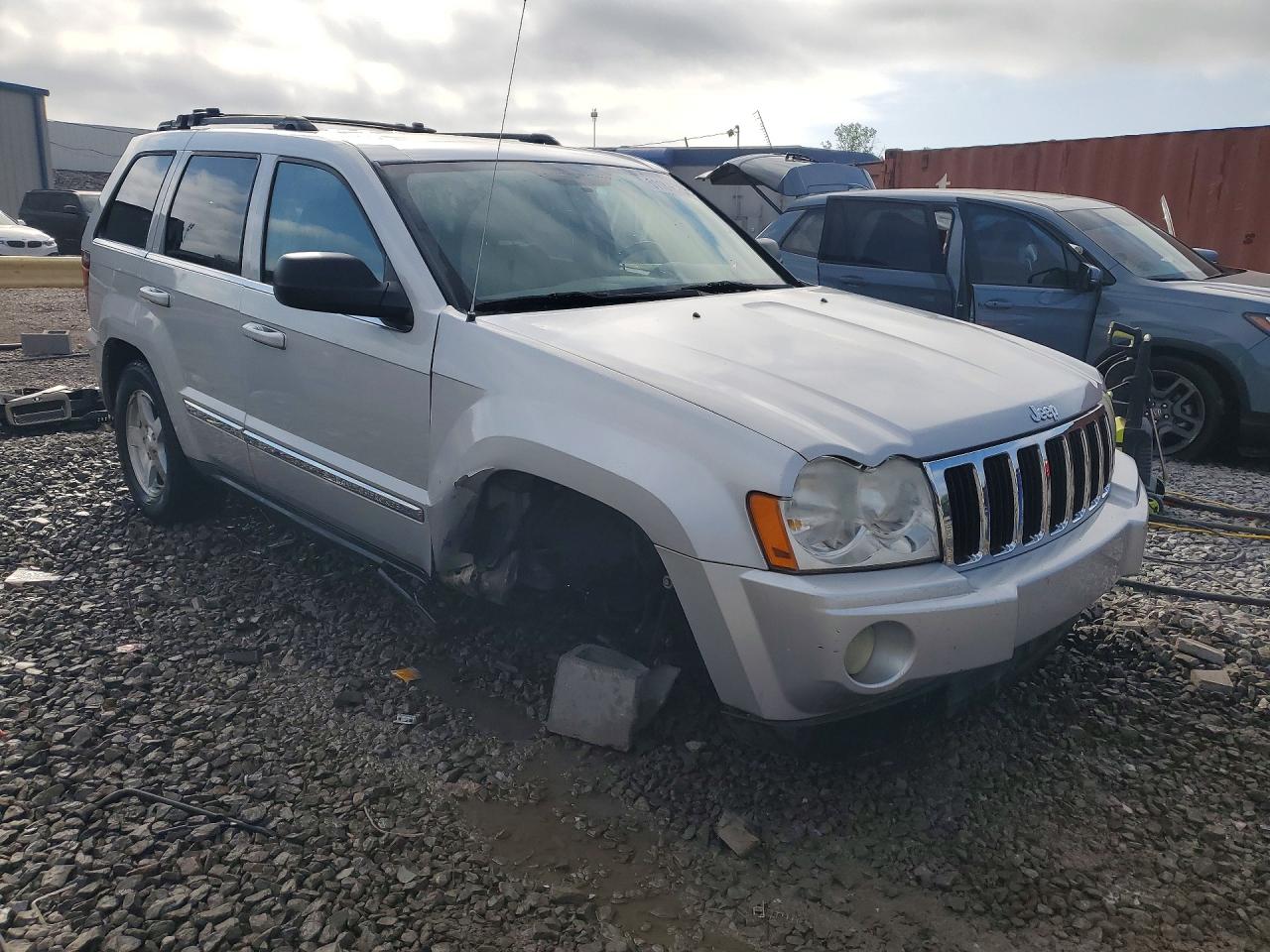 2006 Jeep Grand Cherokee Limited Серебряный vin: 1J4HS58N96C362565