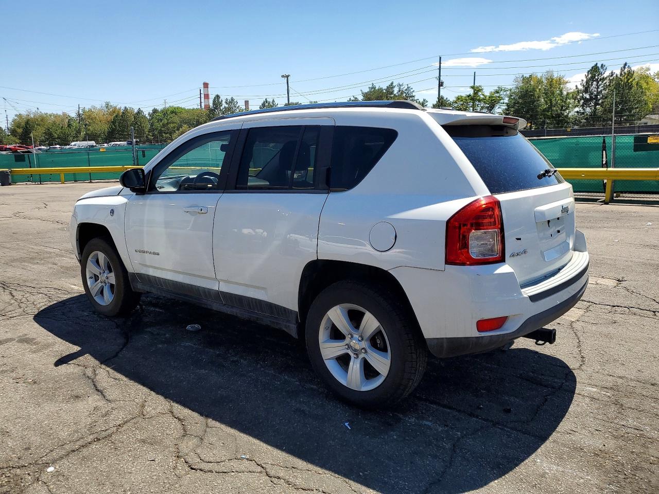 2011 Jeep Compass Sport White vin: 1J4NF1FB0BD173476