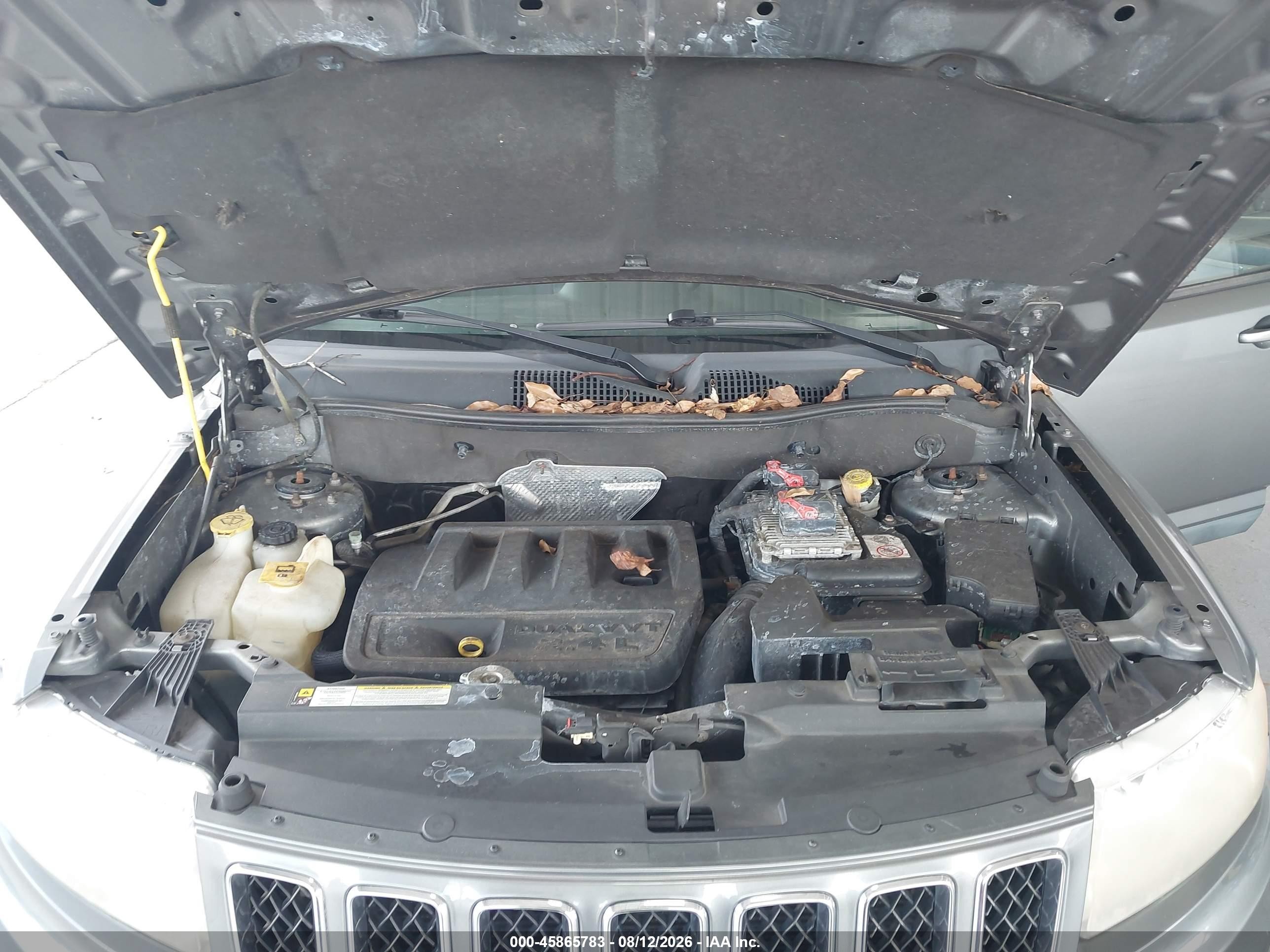 2011 Jeep Compass   Gray vin: 1J4NF1FB0BD266353