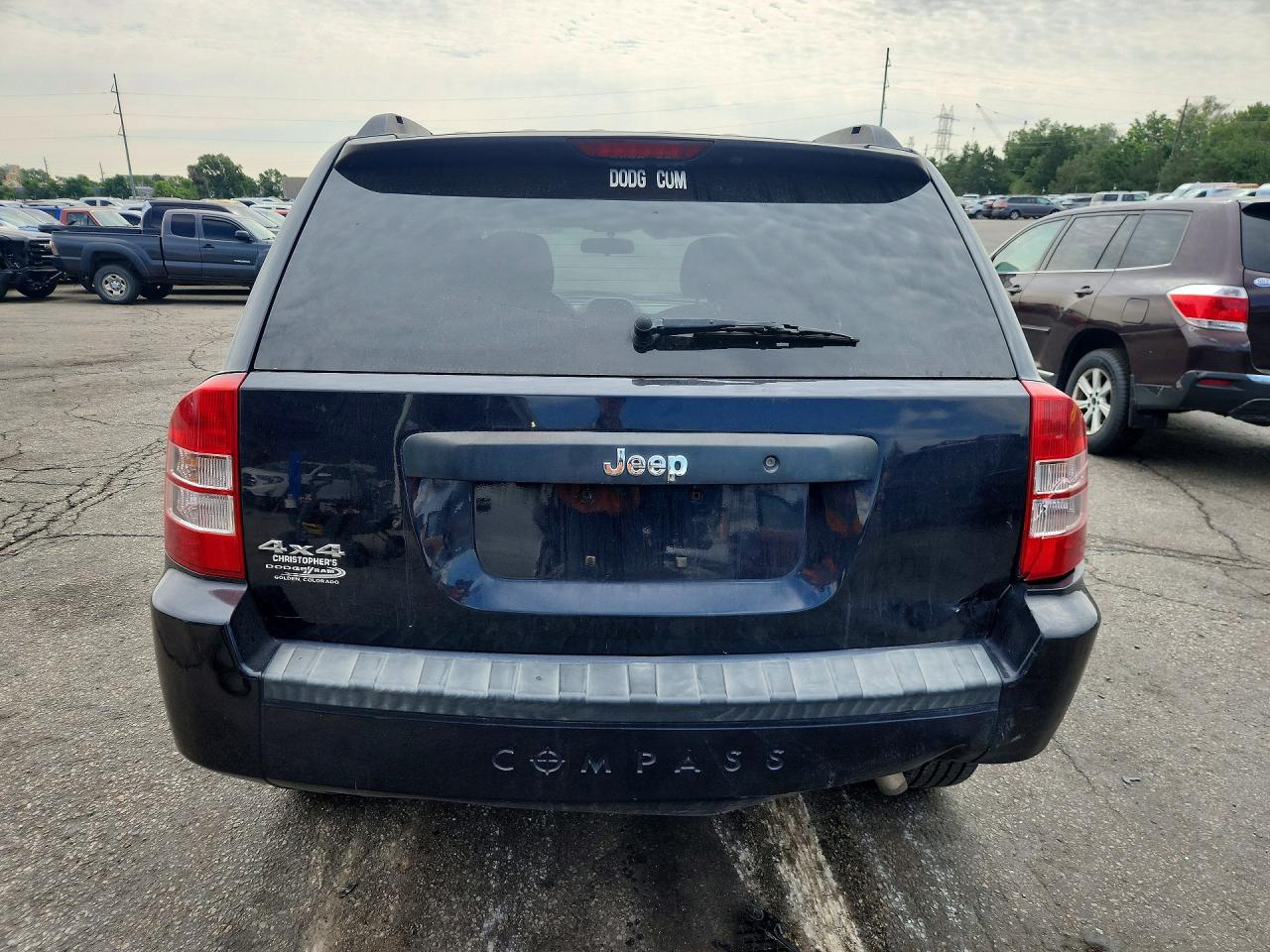 2010 Jeep Compass Sport Black vin: 1J4NF1FB2AD646681