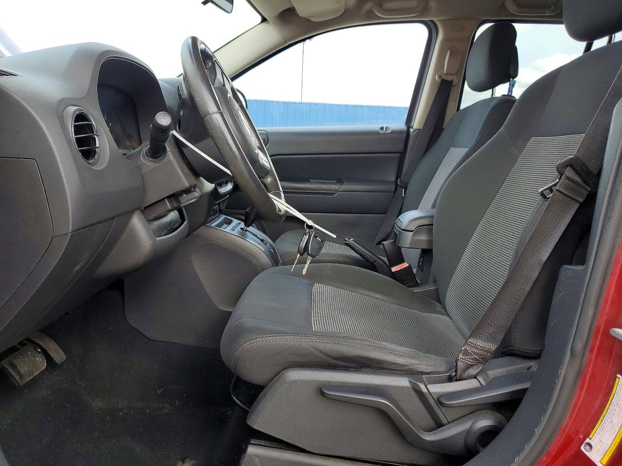 2011 Jeep Compass Sport Бордовый vin: 1J4NF1FB2BD135747