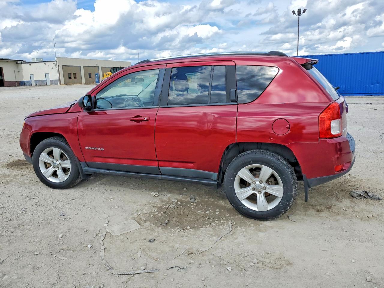 2011 Jeep Compass Sport Бордовый vin: 1J4NF1FB2BD135747