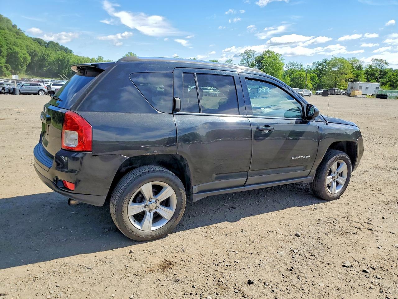 2011 Jeep Compass Black vin: 1J4NF1FB3BD136289