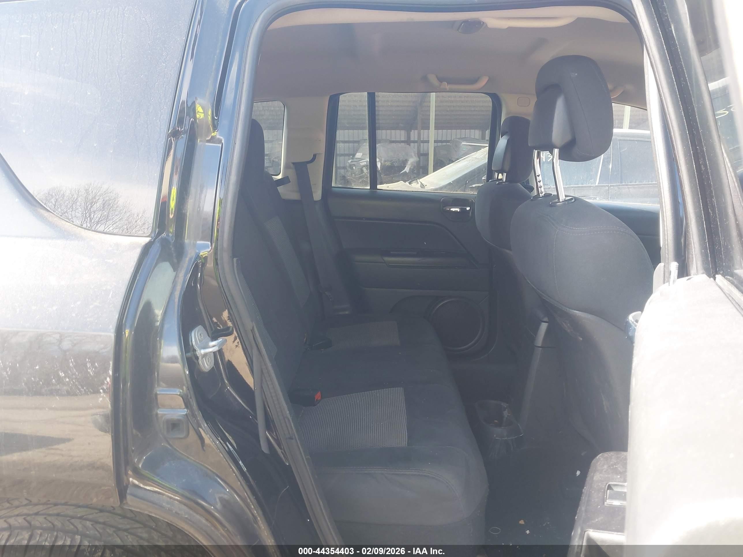2011 Jeep Compass   Black vin: 1J4NF1FB3BD186805