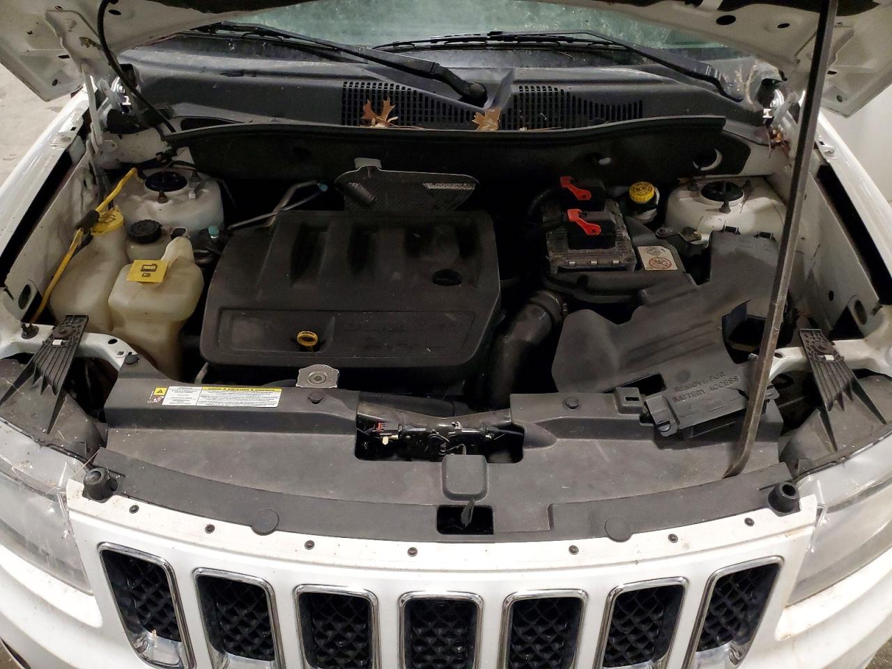 2011 Jeep Compass White vin: 1J4NF1FB3BD263818